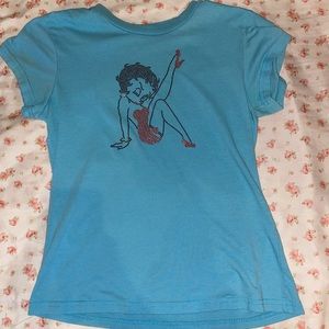 Betty boop baby tee
